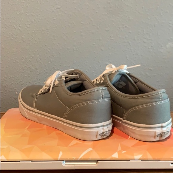 Size 8.5 women’s grey vans - Picture 2 of 6